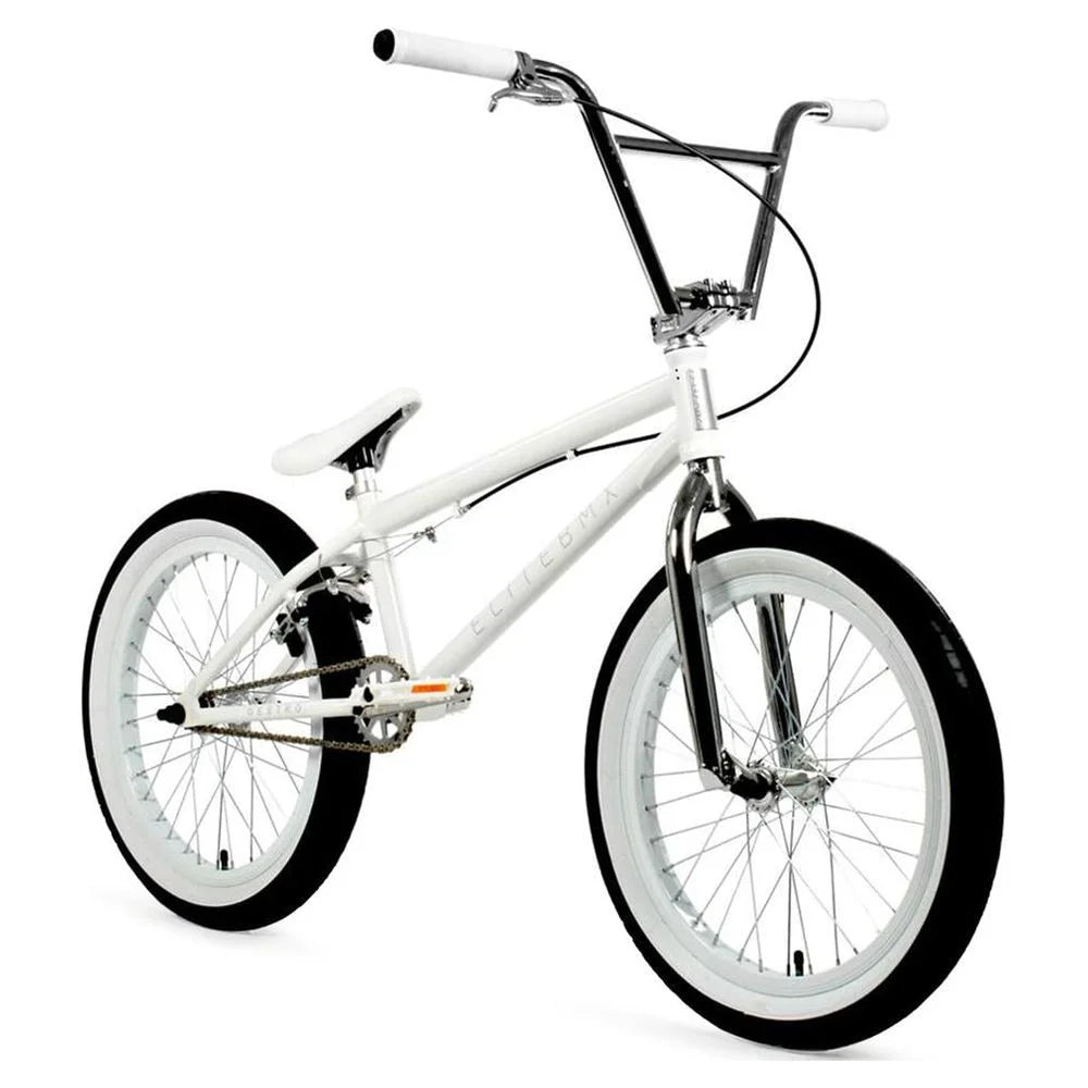 BMX Bike 20 White Chrome T66529