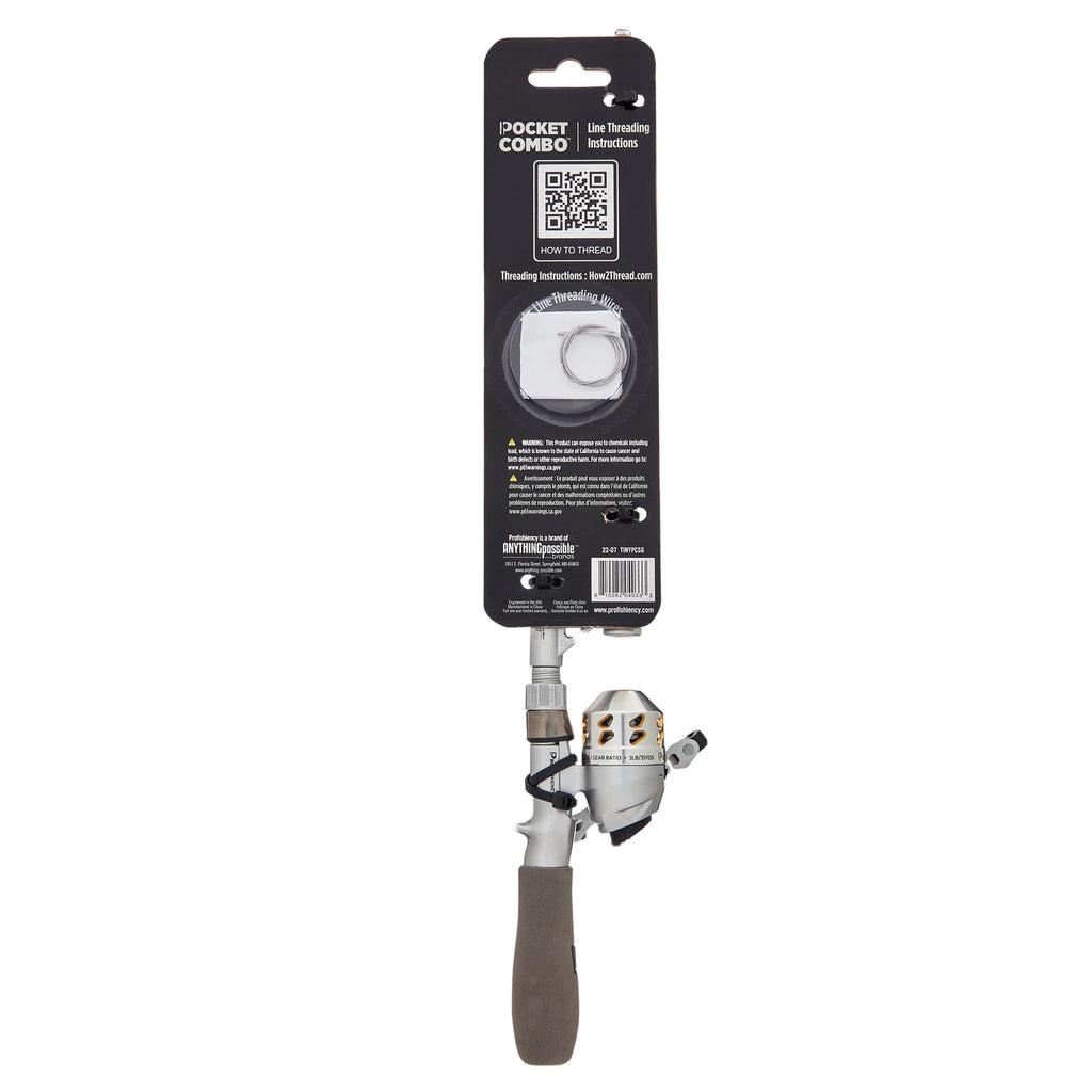 14.5 Fiberglass Spincast Rod and Reel Combo K858