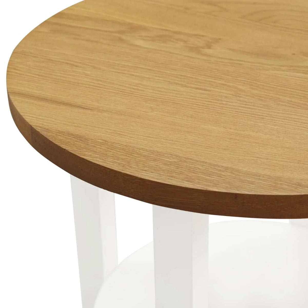 15.7"x19.7" Solid Oak Wood Table H41873