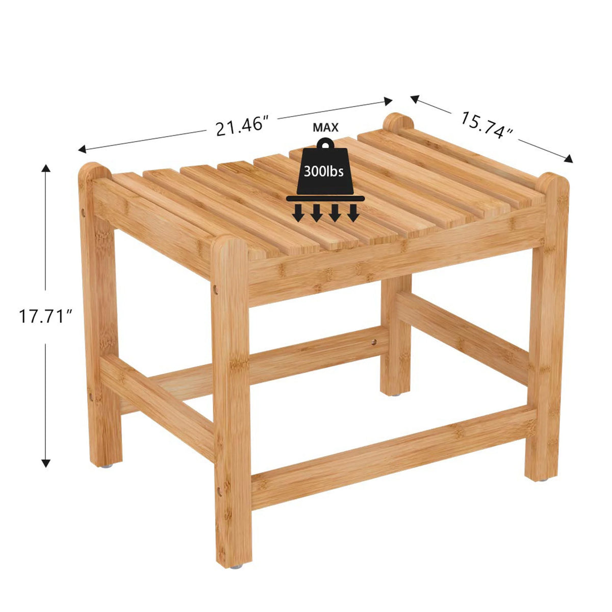 Bamboo Shower Bench X1854