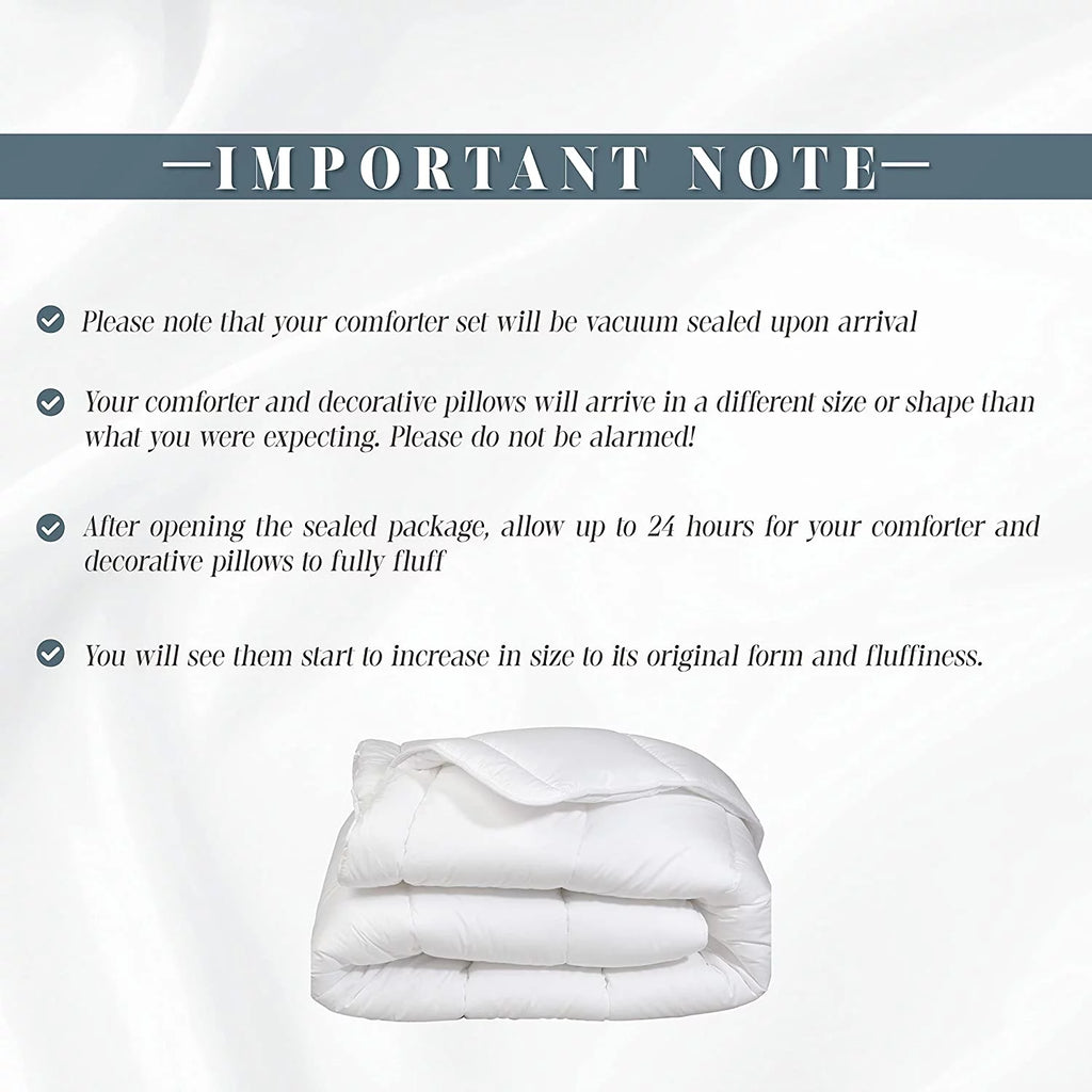 12-Piece Blue Microsuede Comforter Set Full/Queen N41248