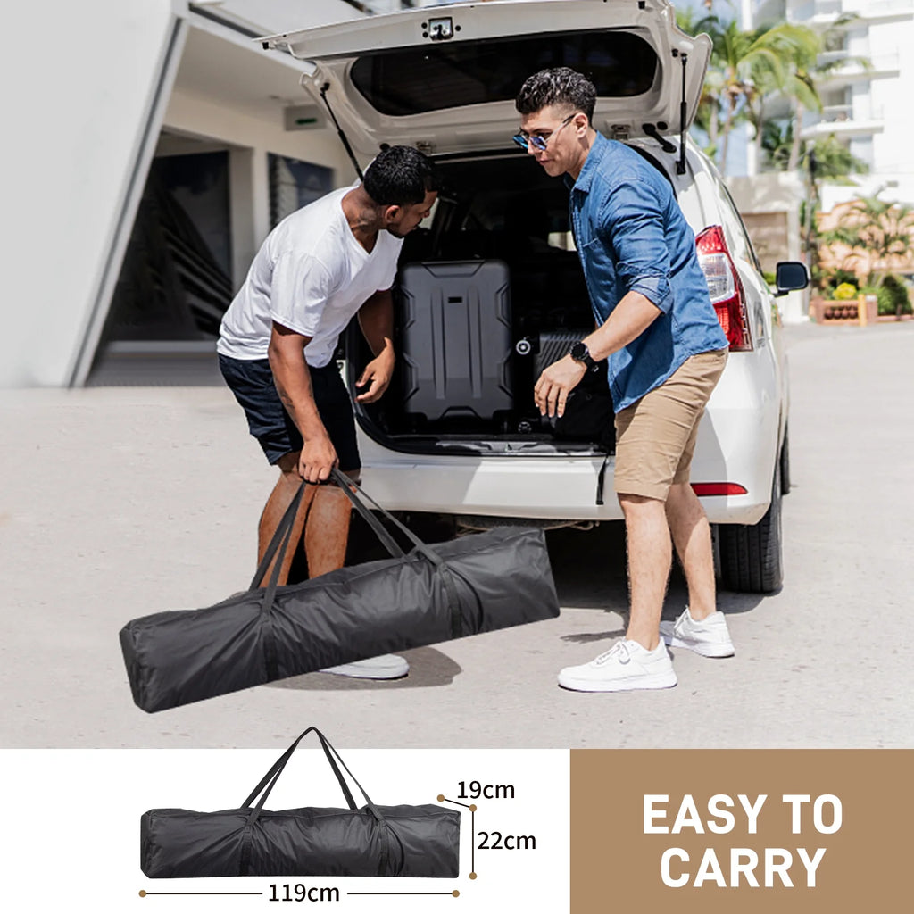10ft x 10ft Pop up Canopy Tent with Carry Bag L60994