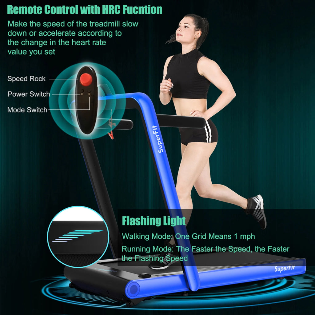 2 in 1 Folding Treadmill X75760