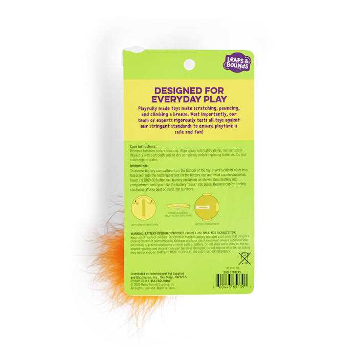 Motorized Squirrel Cat Toy D8576