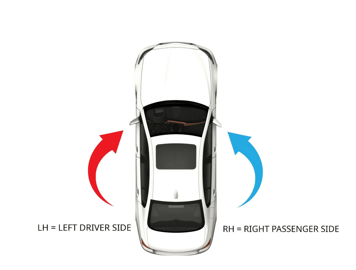 Left Driver Mirror Glass Lens B98901