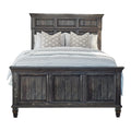 King Panel Bed Weathered Burnished Brown B2970
