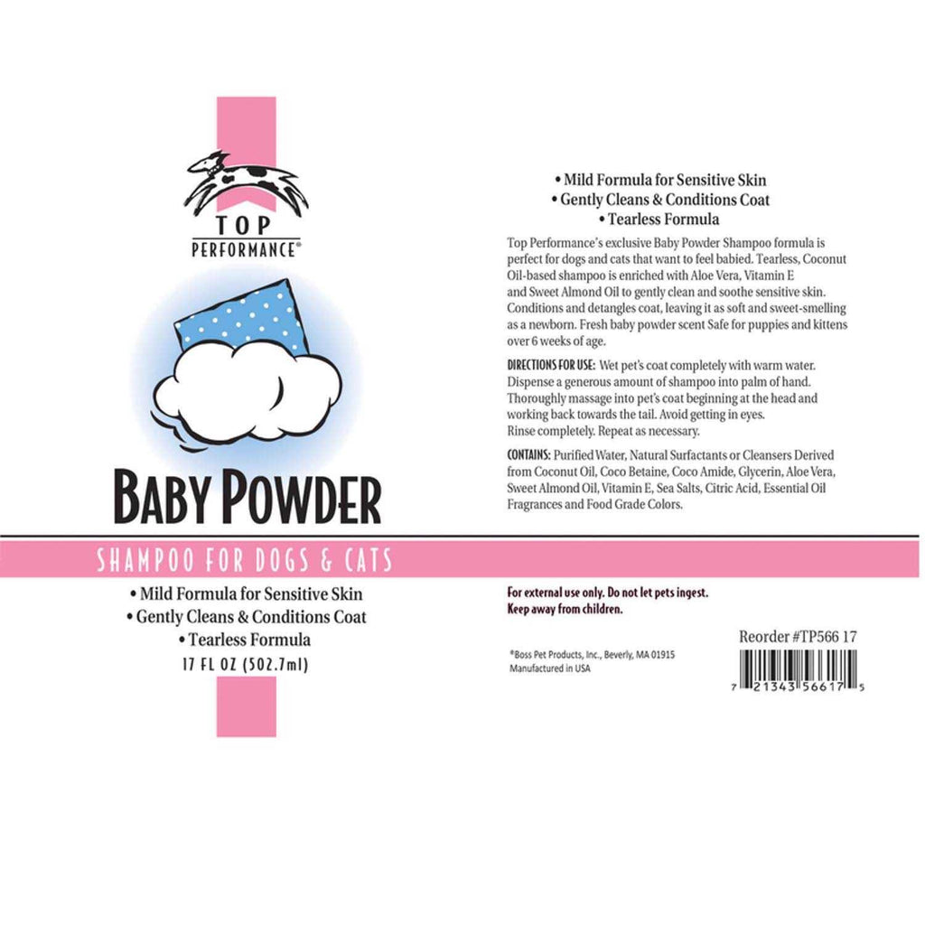 Baby Powder Shampoo 17 oz T297131